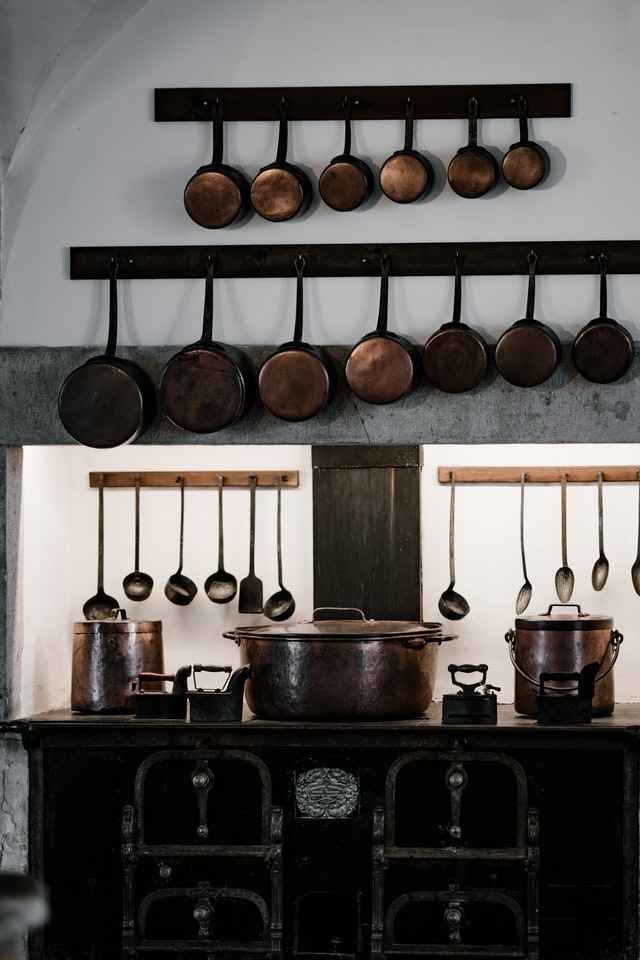 First kitchen used by Giancarlo Brothers right after arriving in Brazil